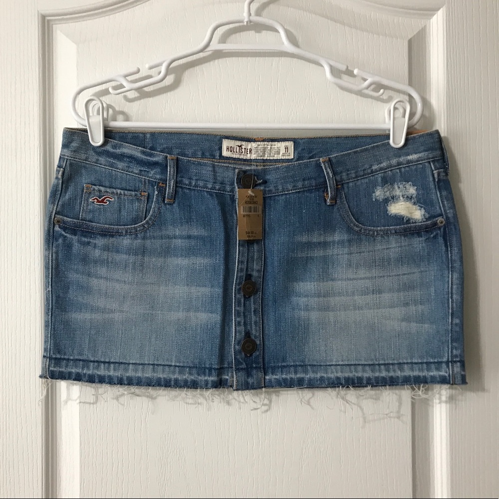 NWT Hollister Jean skirt